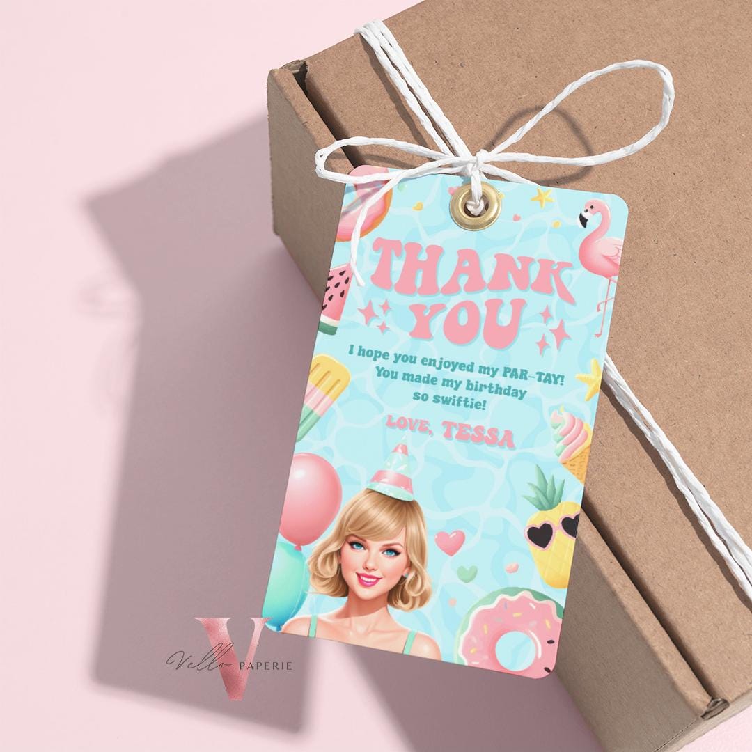 Edit Yourself Par-Tay Pool Party Invitation | Editable Printable Tosca Pink TS Pool Party Invite | It's Me Hi Swift Summer Instant Download