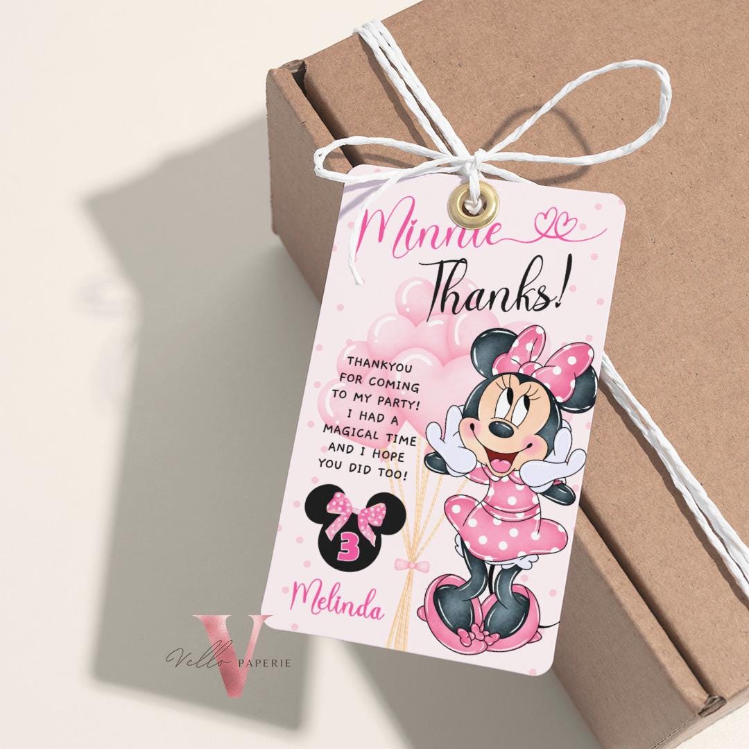 Any Age I'm this Minnie Mouse Birthday Invitation | Editab;e Light Pink Polka Dot Invite, Small Girl Birthday Party Instant Download MMB02